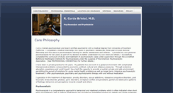 Desktop Screenshot of curtisbristolmd.com